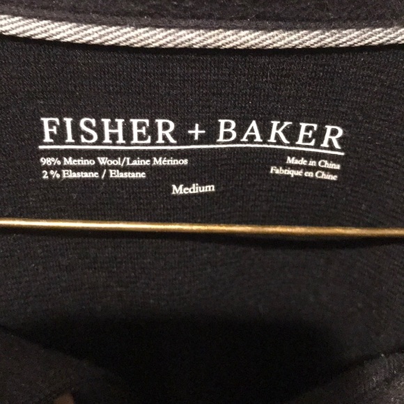 Rugby style merino wool sweater - Picture 2 of 3